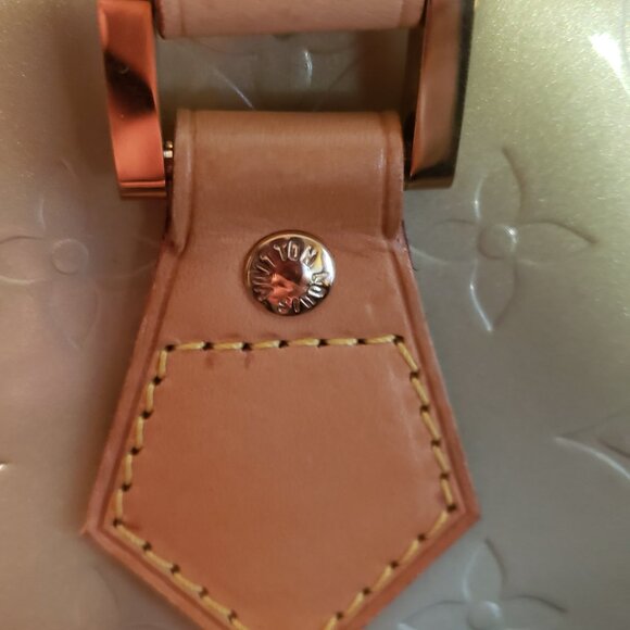 Louis Vuitton LV Handbag Houston Olive Vernis Good Comndition - Picture 8 of 16